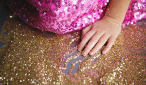 We believe you can never have too much glitter...or coverage!